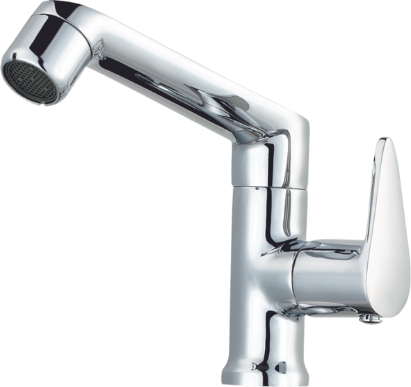 SWAN NECK PILLAR COCK