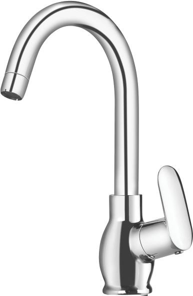 SWAN NECK PILLAR COCK