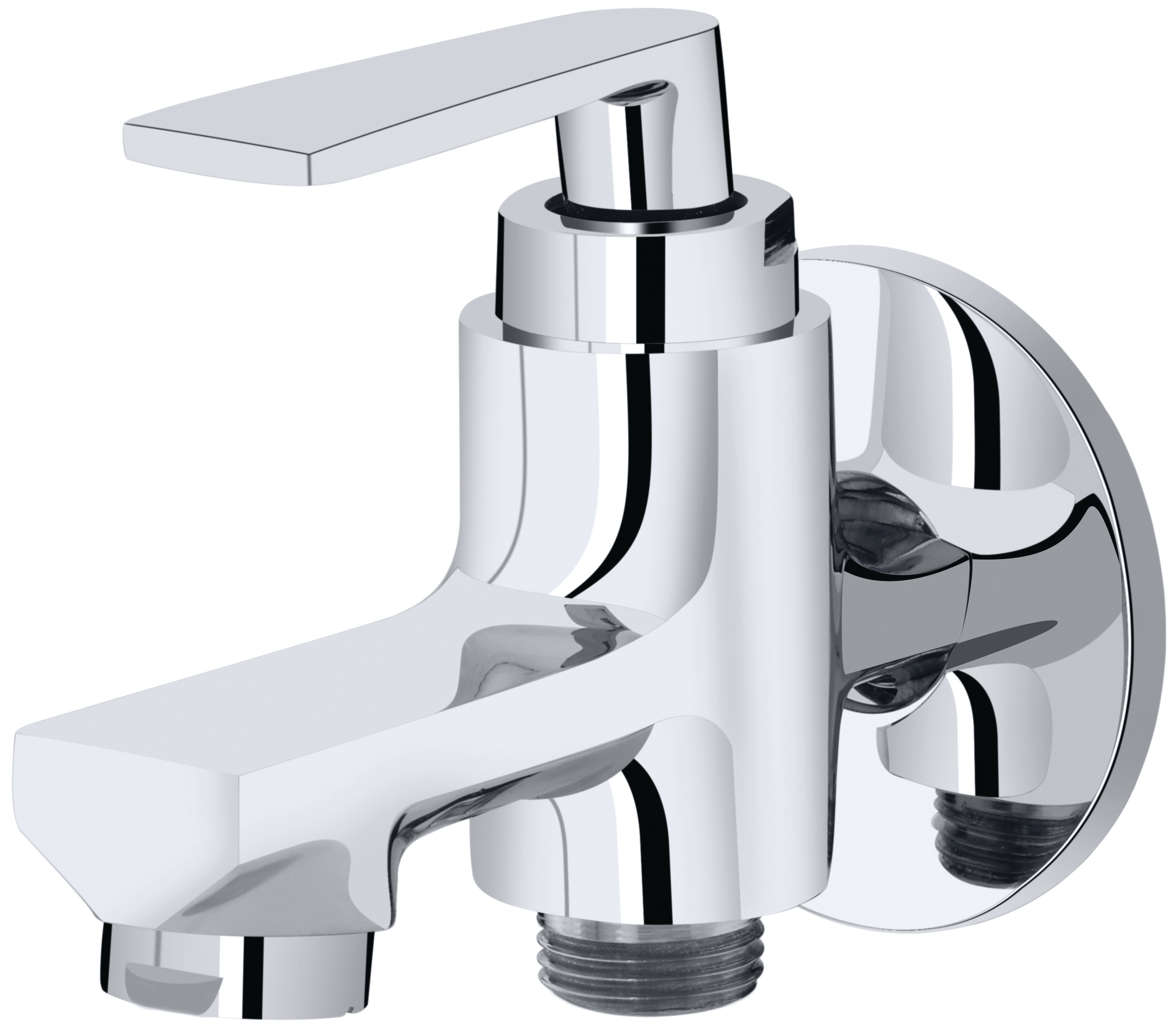 SINGLE LEVER 2 WAY BIB COCK